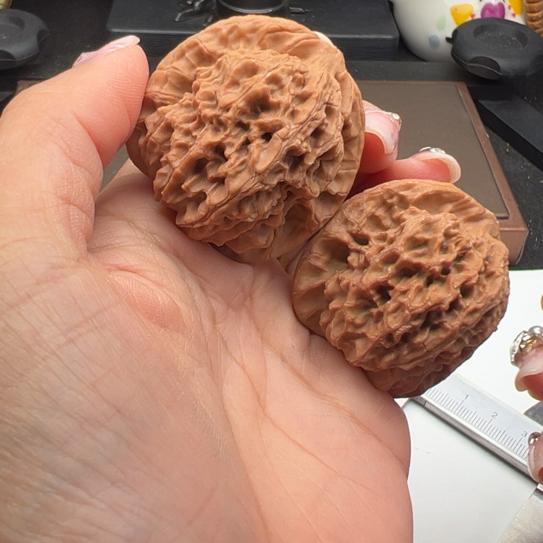 文玩核桃把件马老四42