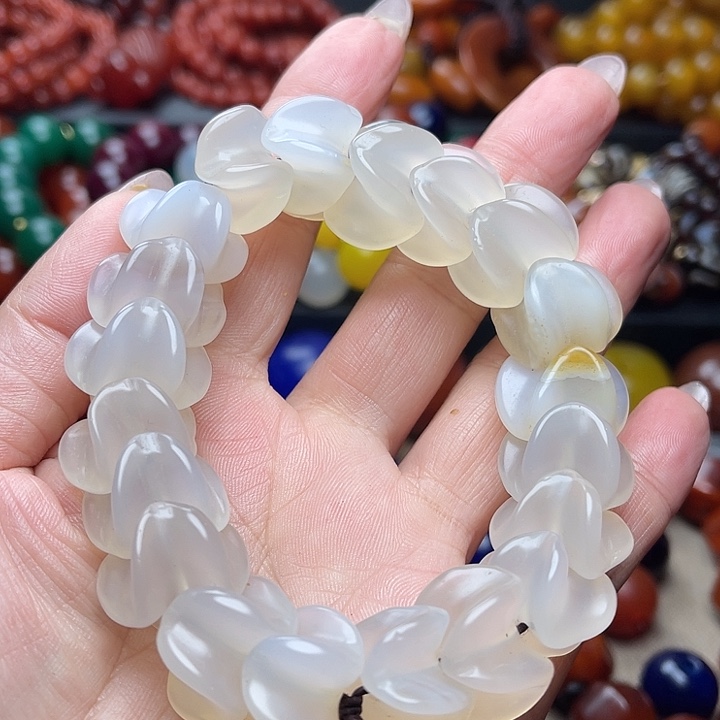 玛瑙/玉髓手链未镶嵌