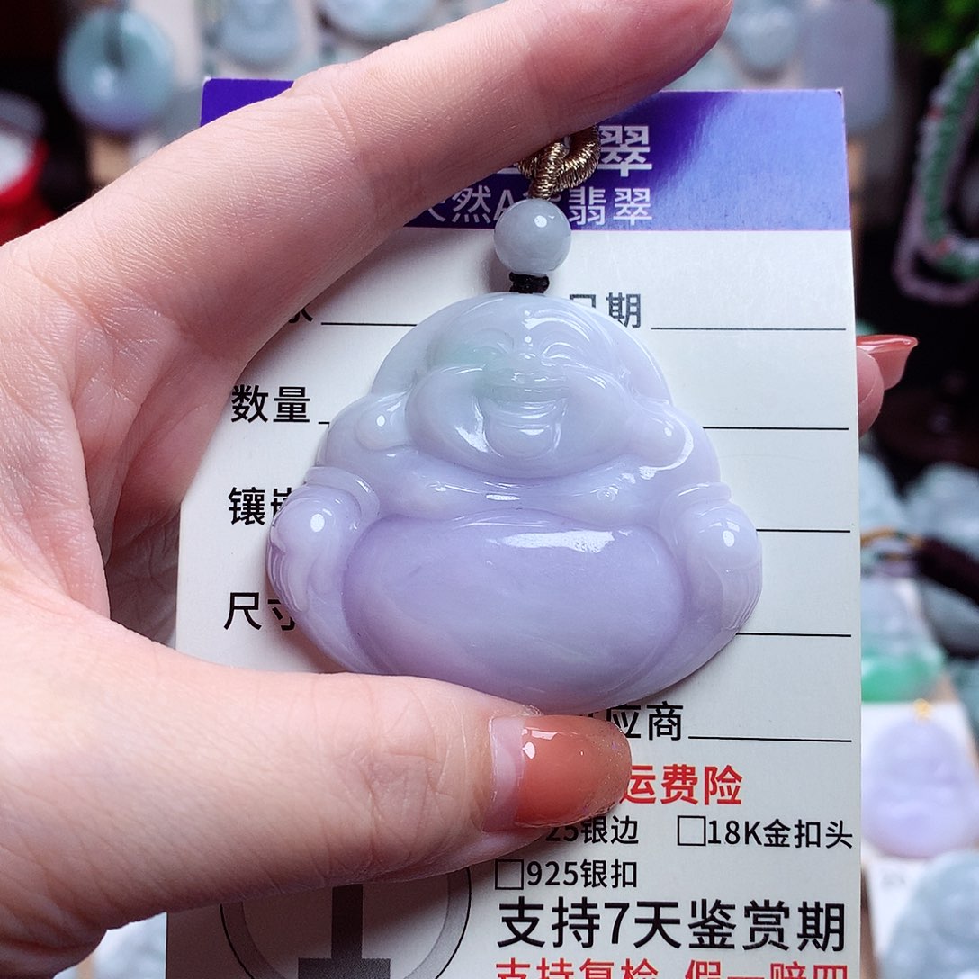 颈饰未镶嵌翡翠成*佛公