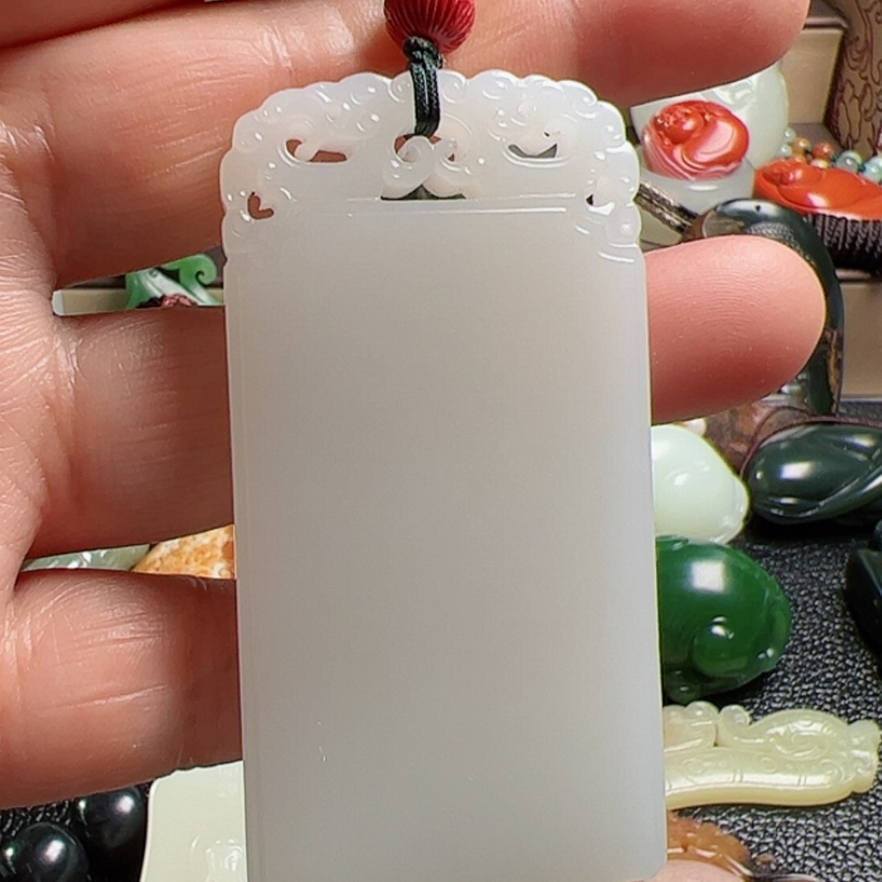 【闪购商品】和田玉颈饰未镶嵌溪**匠