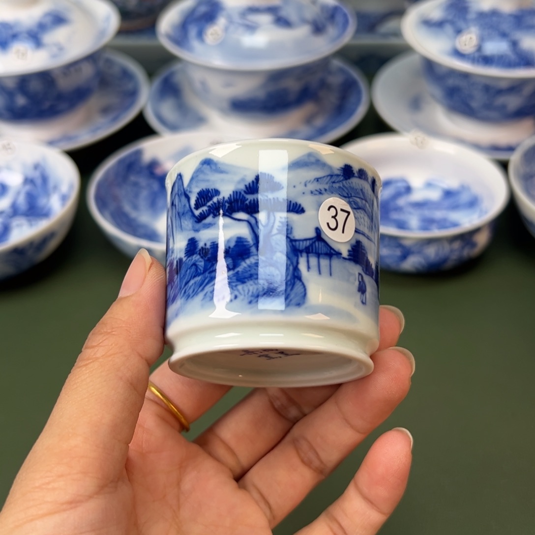 木木景德镇纯手工纯手绘茶具37