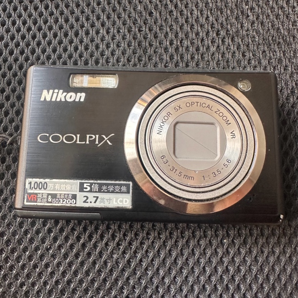 95新 Nikon/尼康 尼康S560 屏暗角质保15天配件齐全拆封NO退