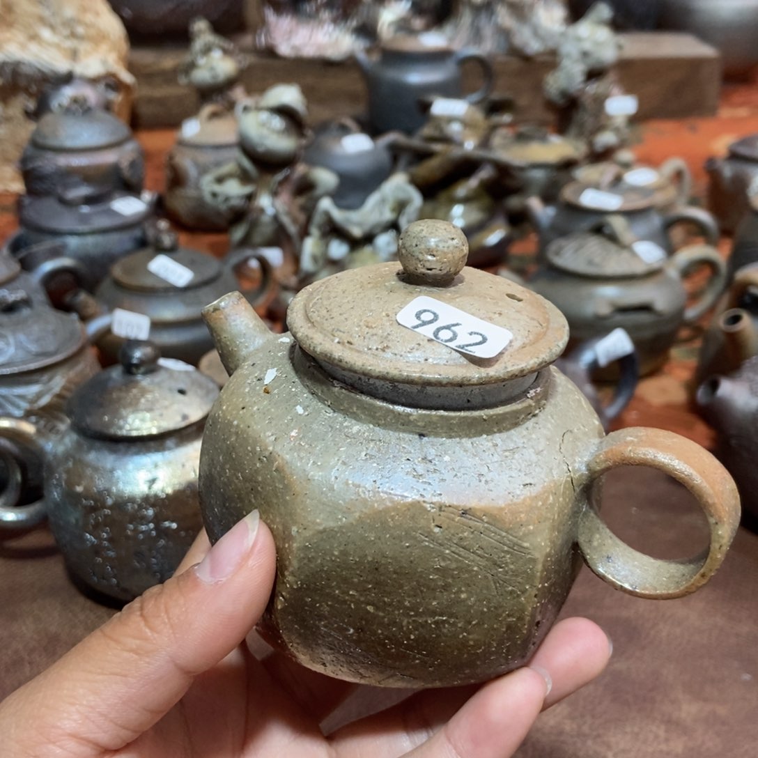 杯子柴烧茶器福利裂