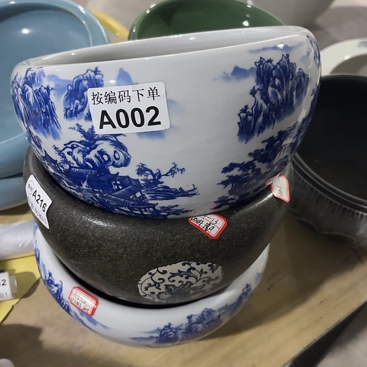 陶瓷陶瓷鱼缸微瑕24-13