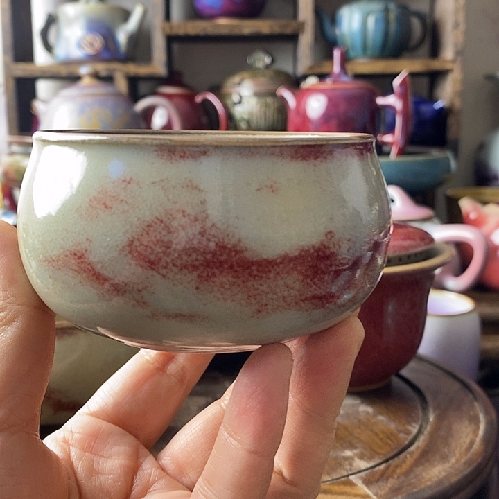 牢*中国神后钧瓷茶具