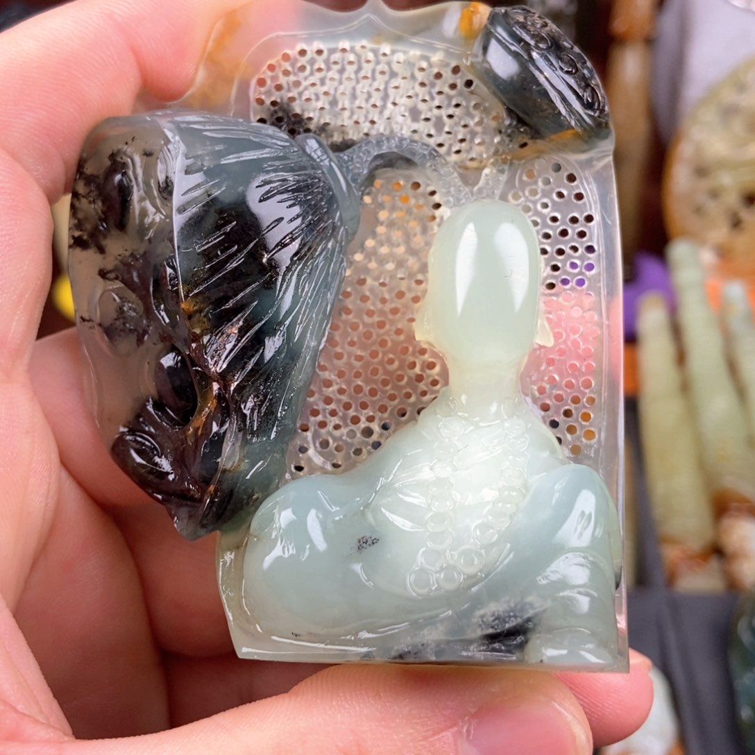 岫玉小摆件未镶嵌
