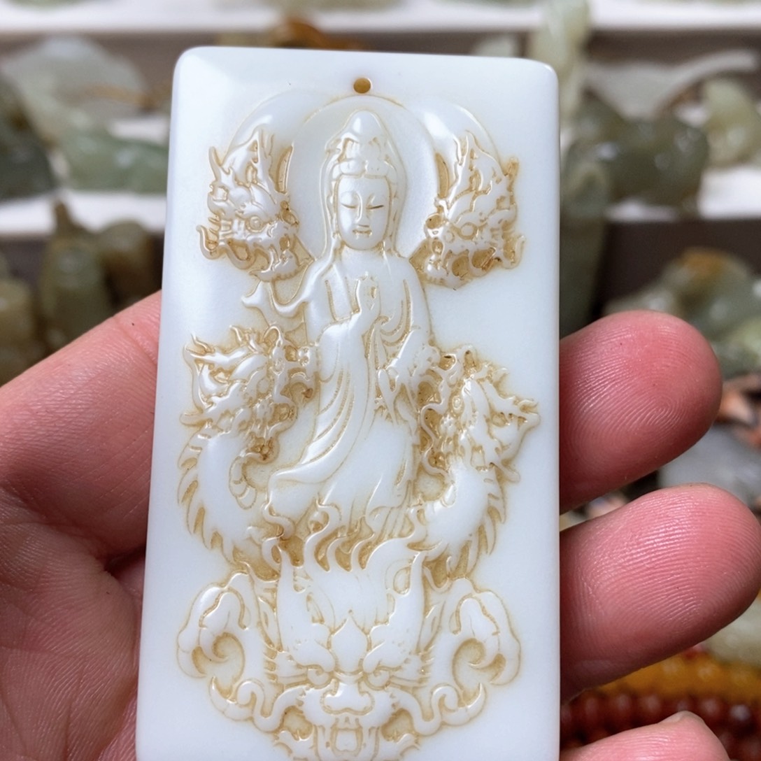 和田玉颈饰未镶嵌用****1