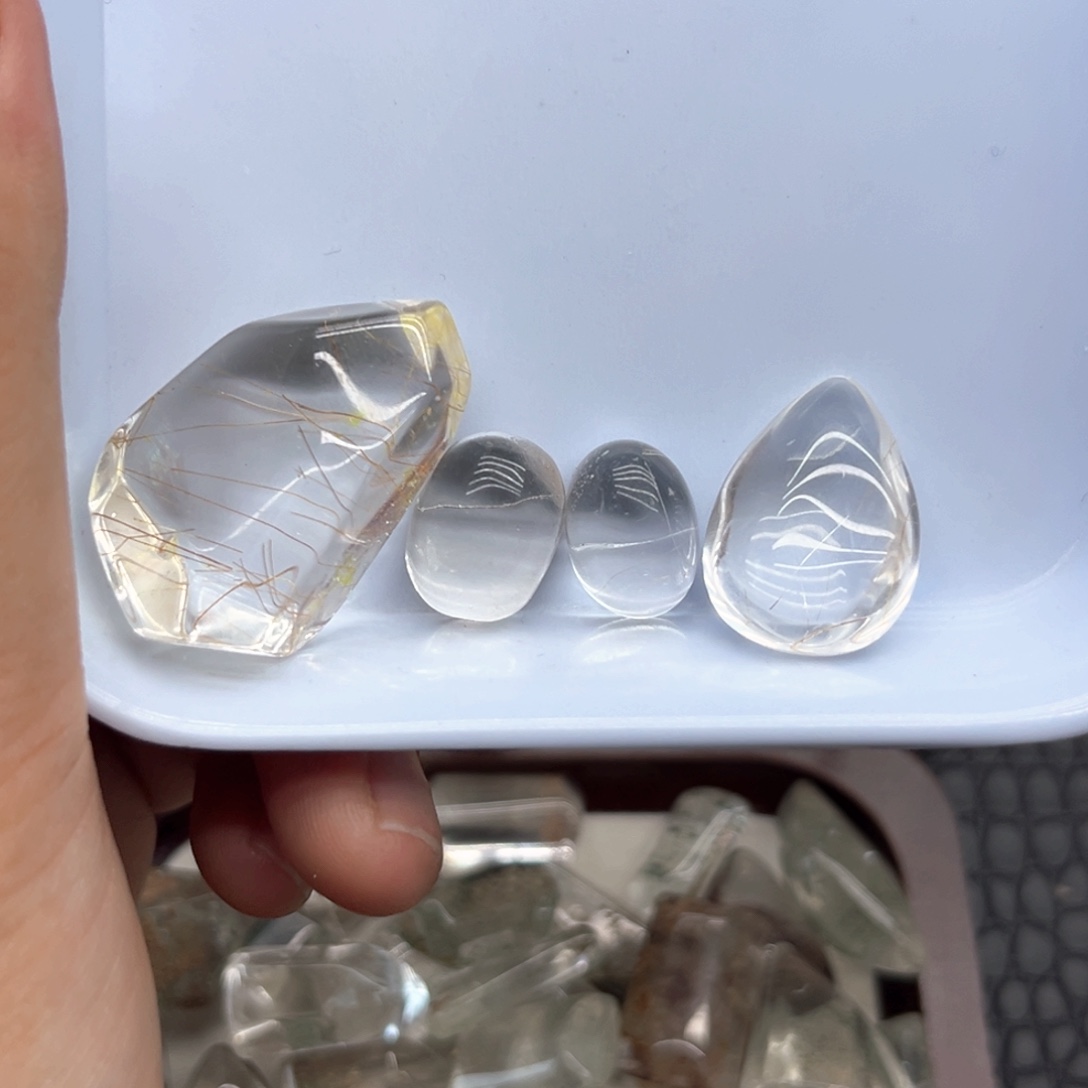 呆***兽水晶珠宝半成品未镶嵌36