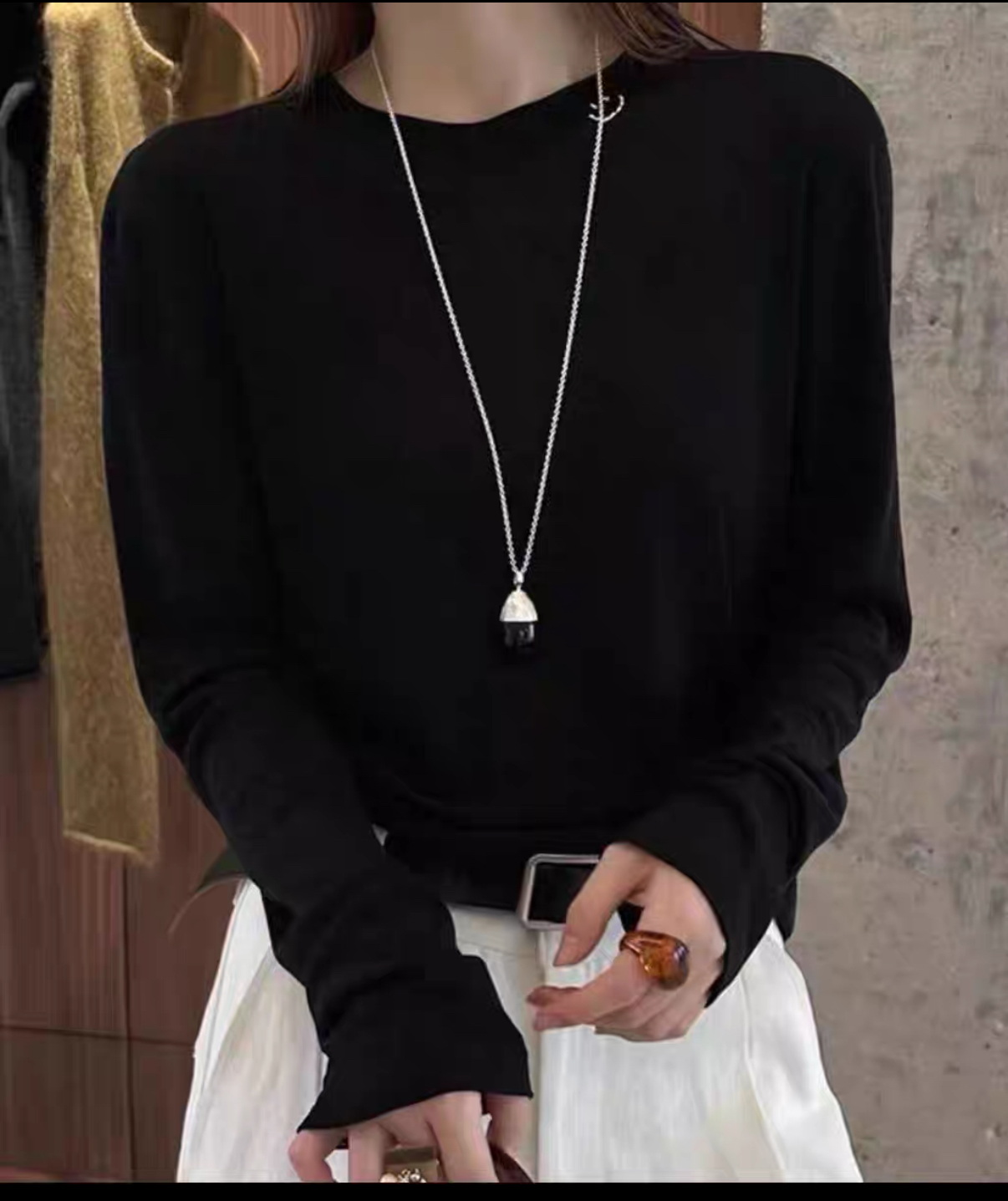 欢欢 自留款笑脸上衣均码159