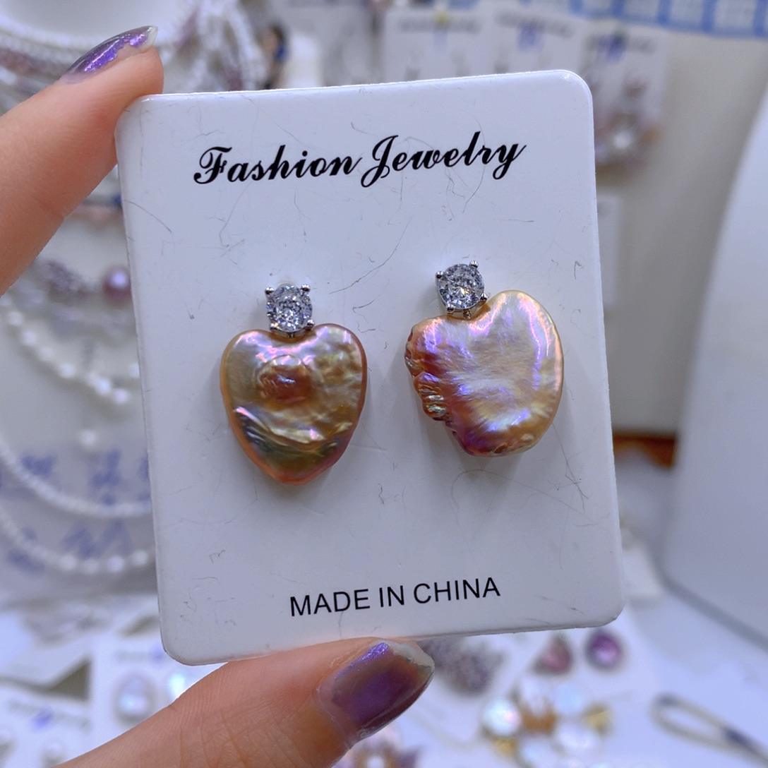 淡水珍珠颈饰银S925镶嵌