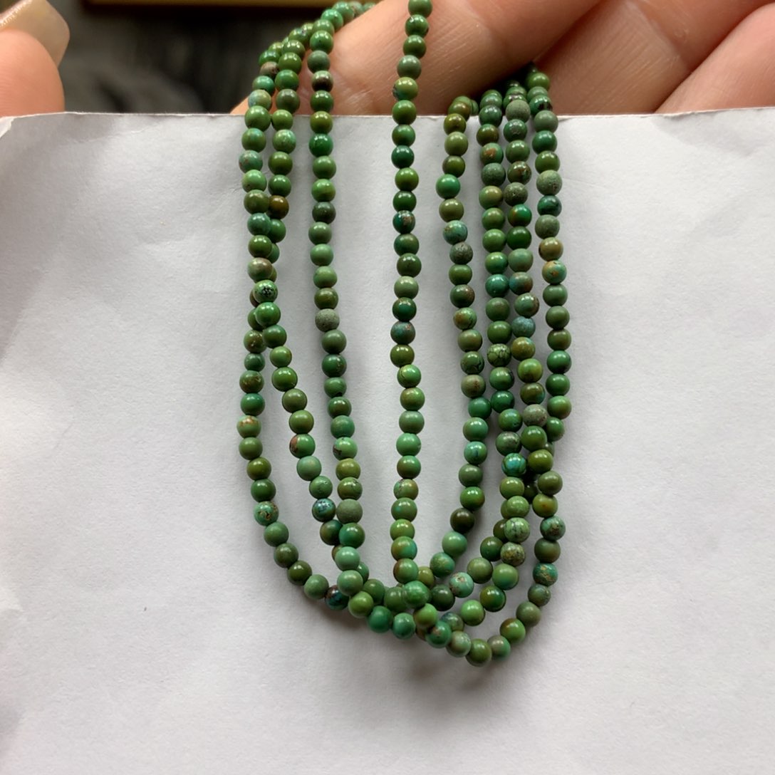 绿松石长链未镶嵌