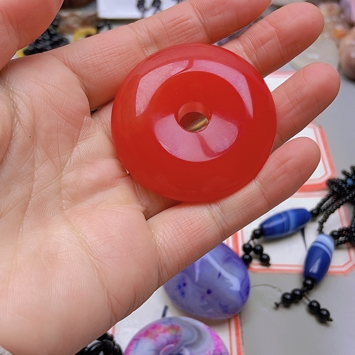 【闪购商品】未镶嵌玛瑙/玉髓珠宝半成品苏*耀