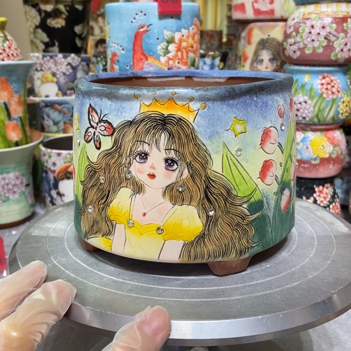 景德镇艺术手绘作品
