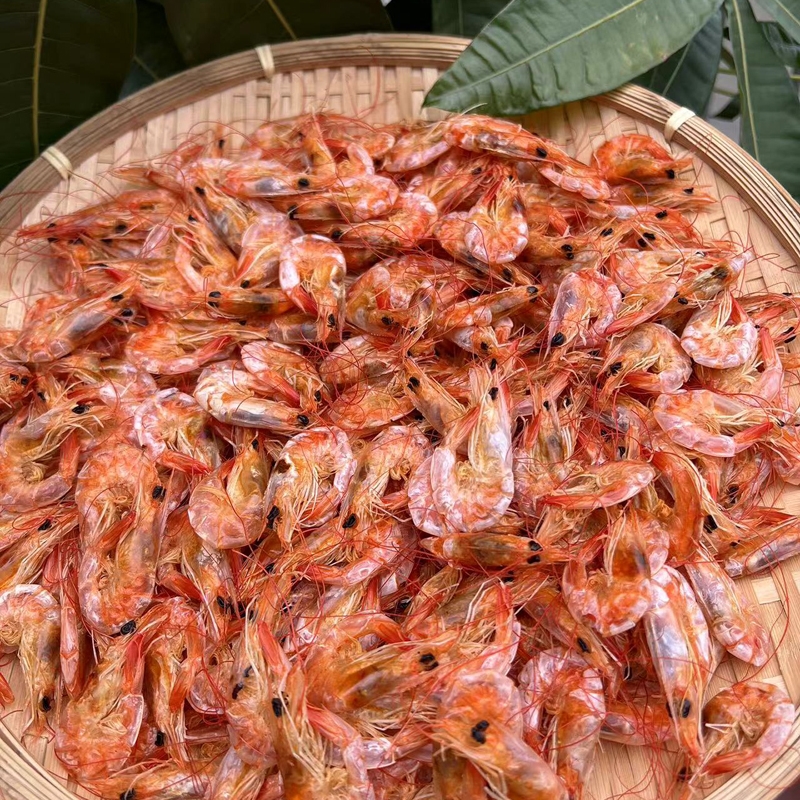 汕尾小号虾干干虾即食大虾海鲜开袋即食可当零食