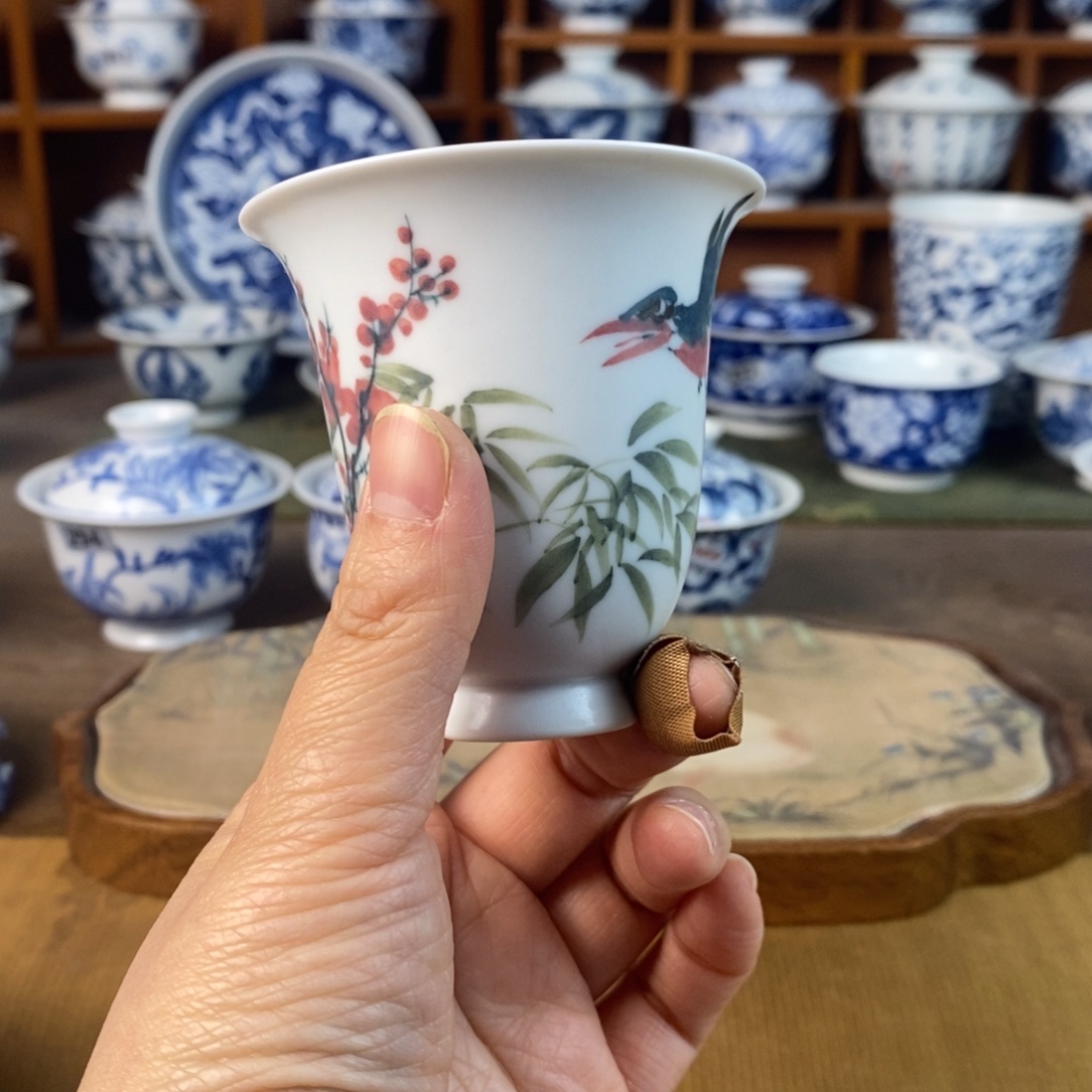 瓷片景德镇陶瓷手绘茶器895