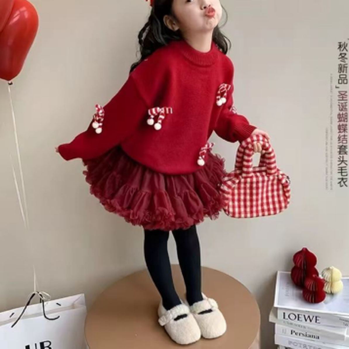 003白雁儿童长袖T恤毛衣捡漏