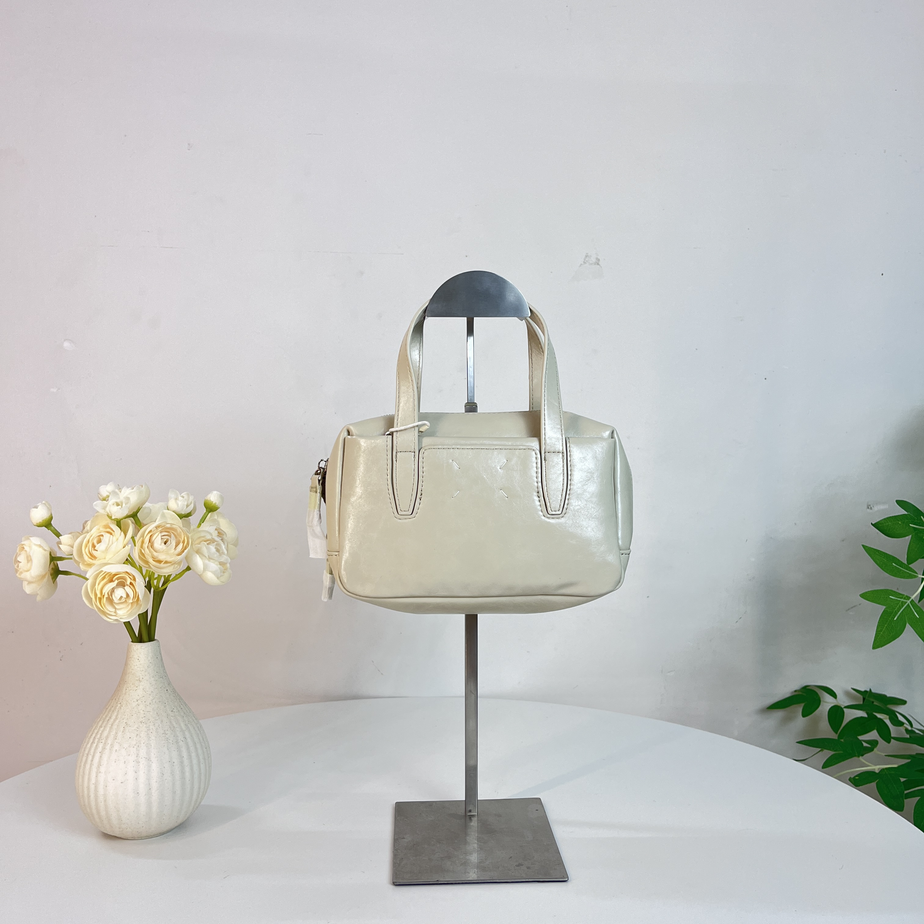 CoCo arlene流行手提保龄球包女新款百搭软