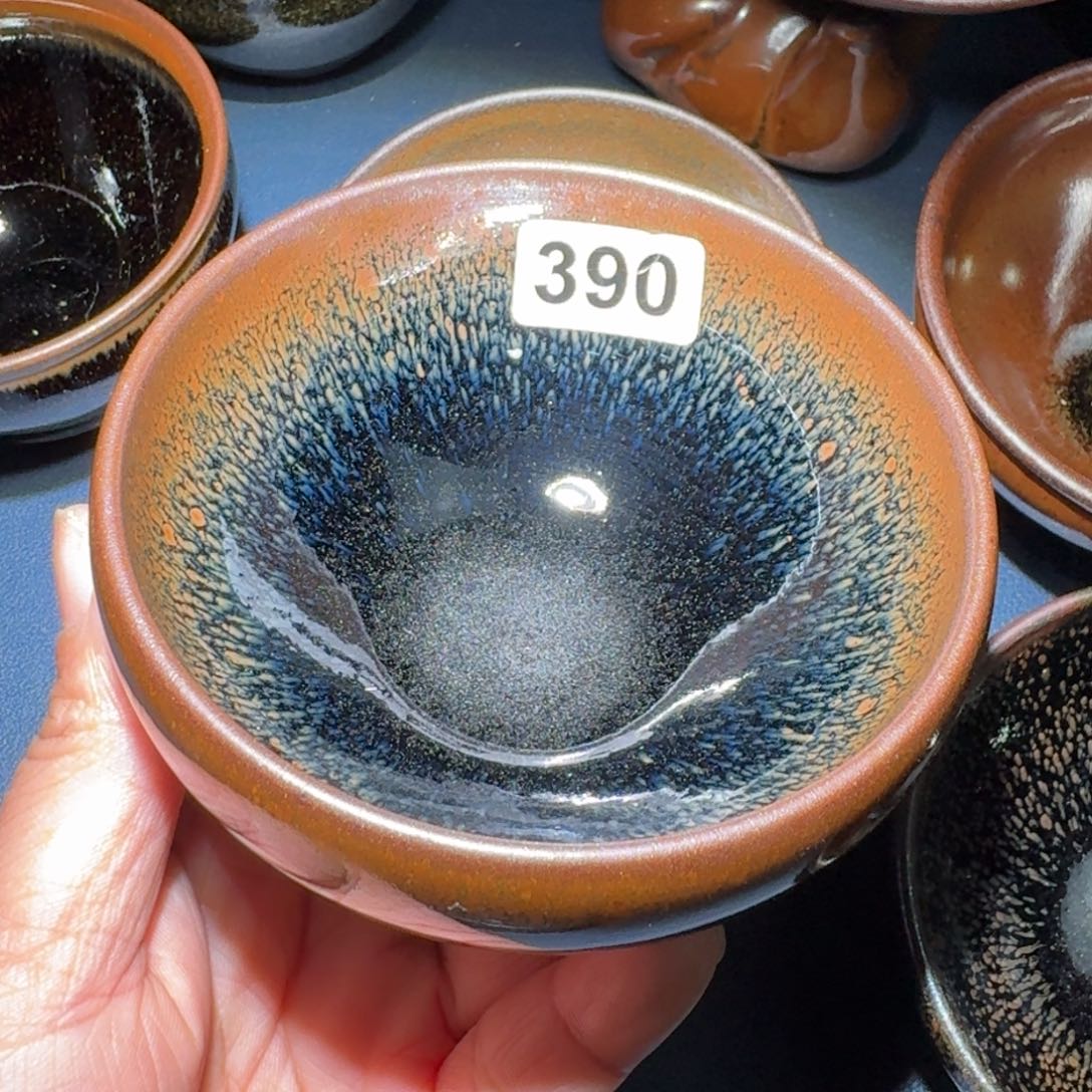 小雨茶盏，手工柴烧用****8