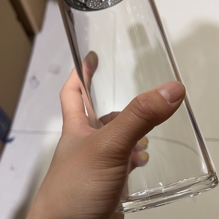 玻璃杯5305305301201蓝色单层烫手玻璃杯