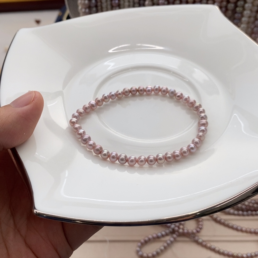 未镶嵌淡水珍珠手绳手链4-52号袋