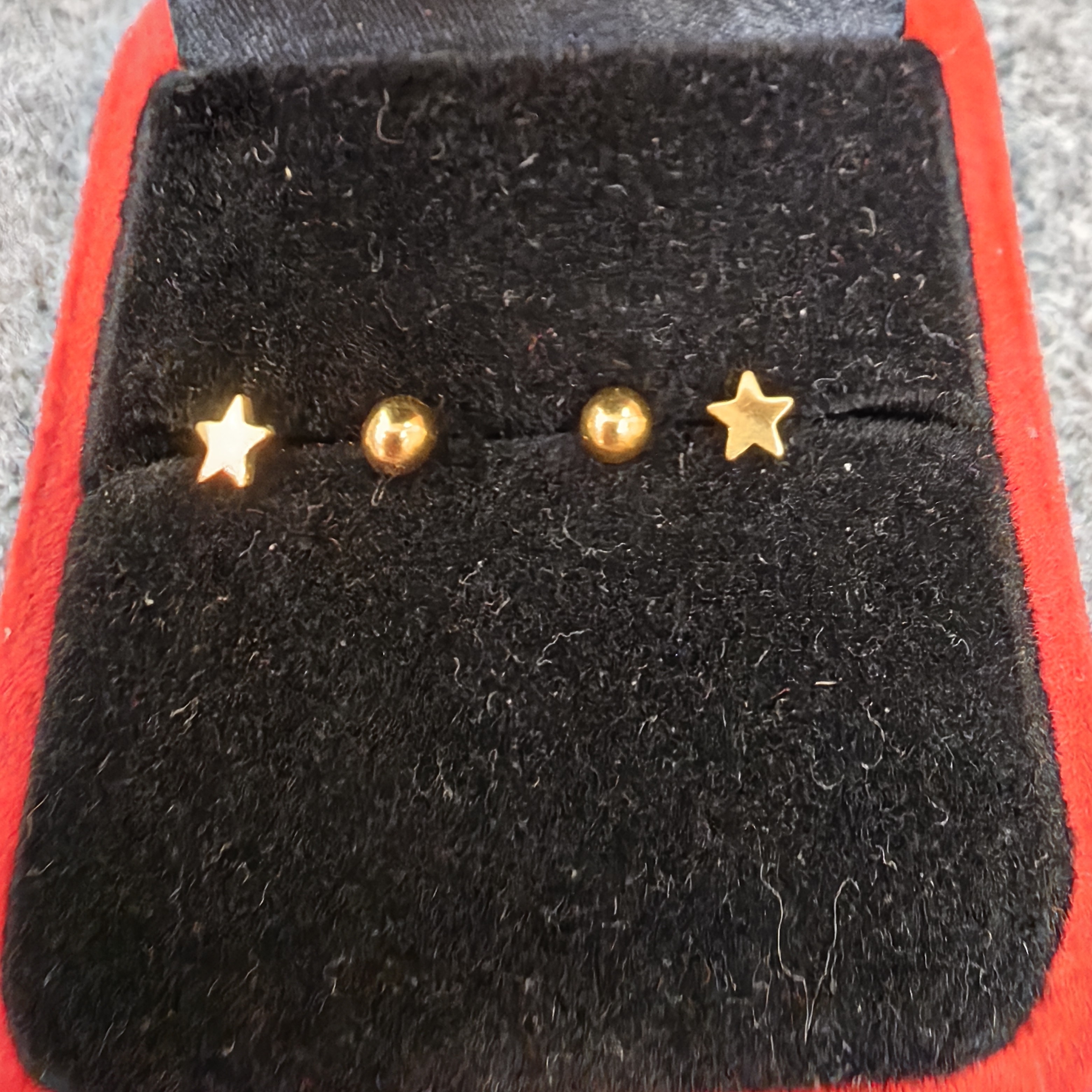 足金U型时尚耳饰