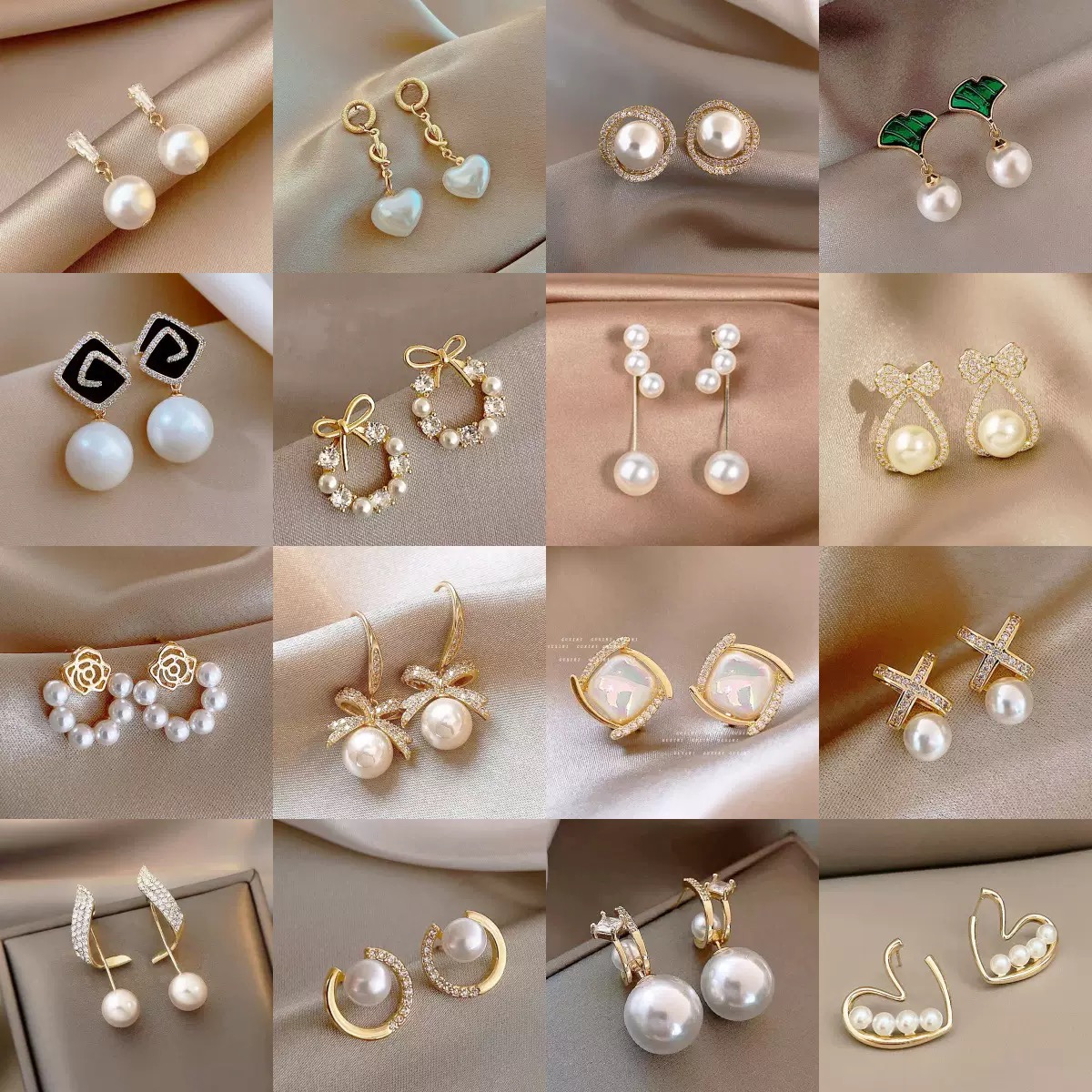 钛钢925银针耳饰一副