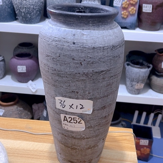 红陶手工制作工艺花盆