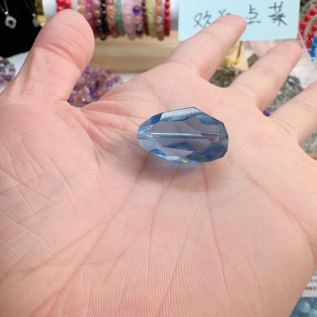 水晶手链未镶嵌海蓝宝