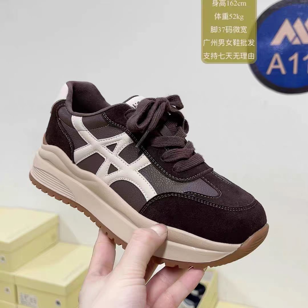 【苗姐衣橱】25冬超轻厚底时尚休闲鞋8198