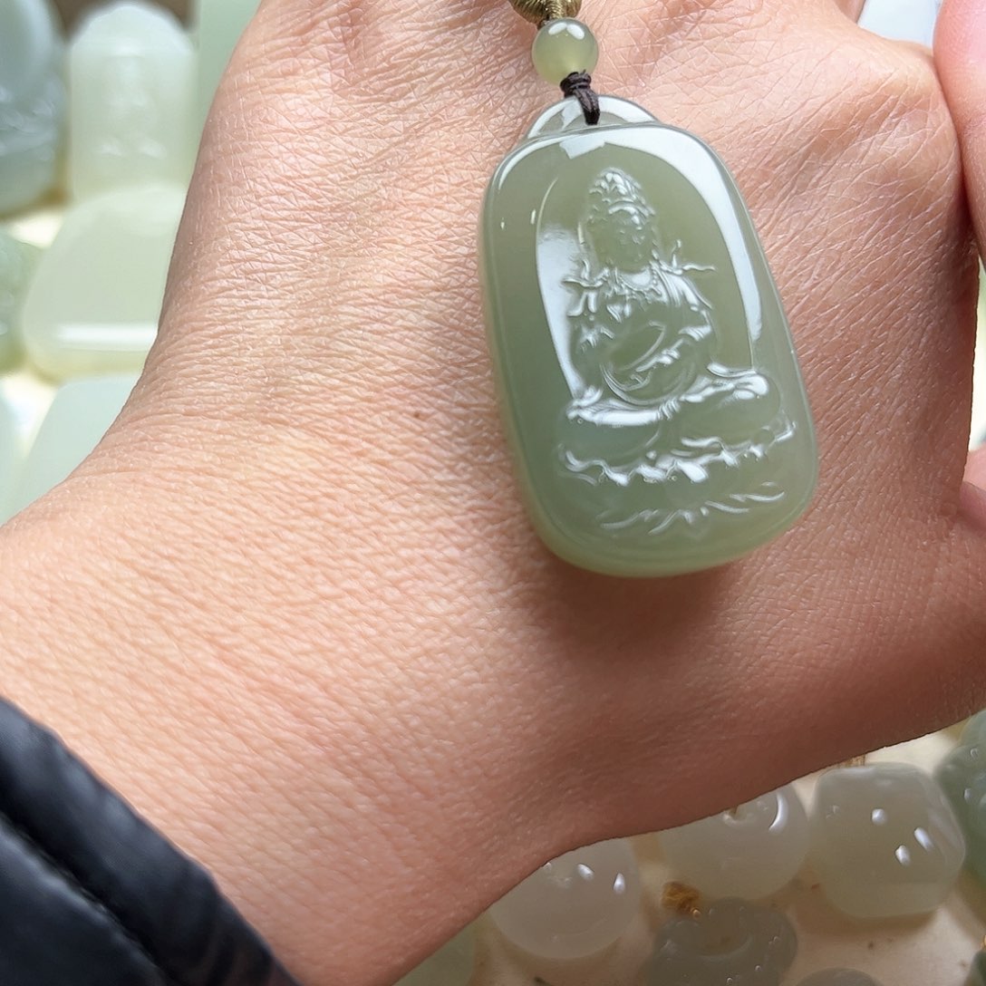 和田玉挂件未镶嵌