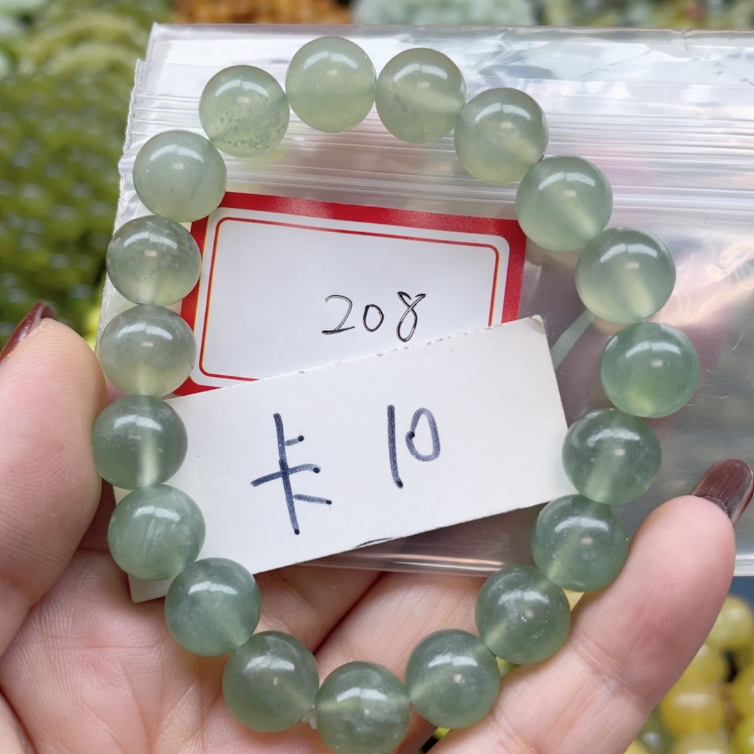 未镶嵌蛇纹石玉手串