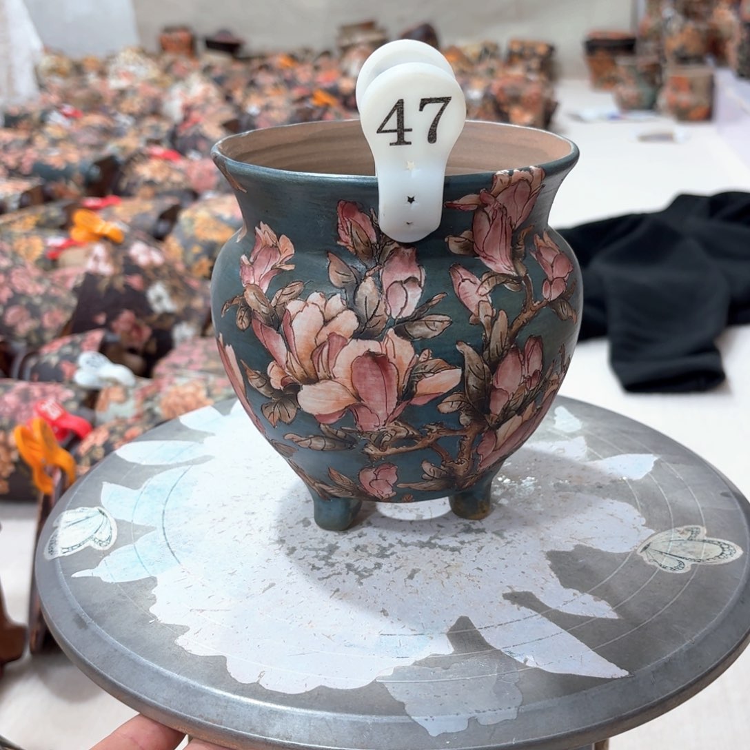 静***花盆紫砂陶瓷多肉花盆精品