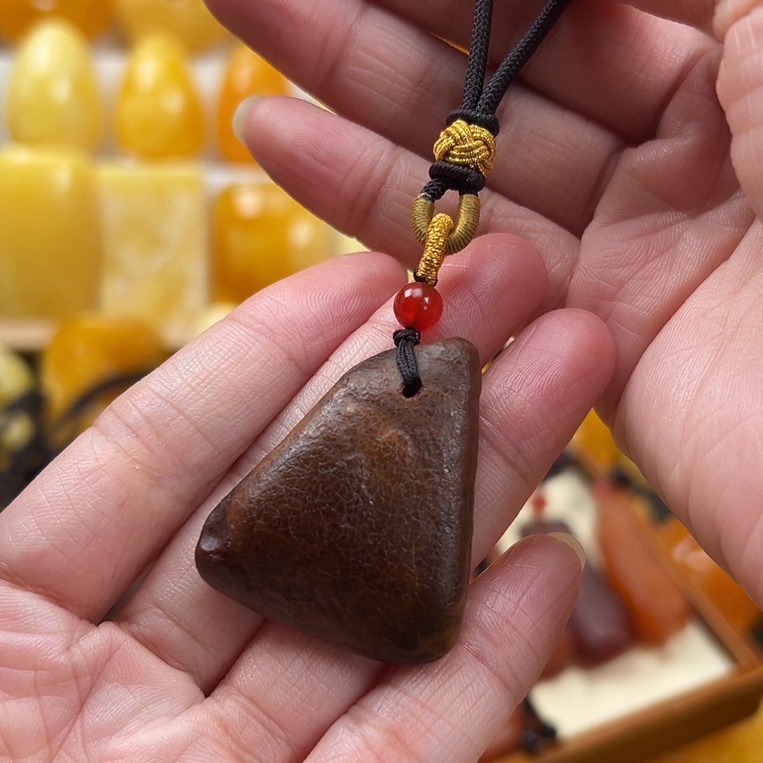 蜜蜡颈饰未镶嵌蜜蜡