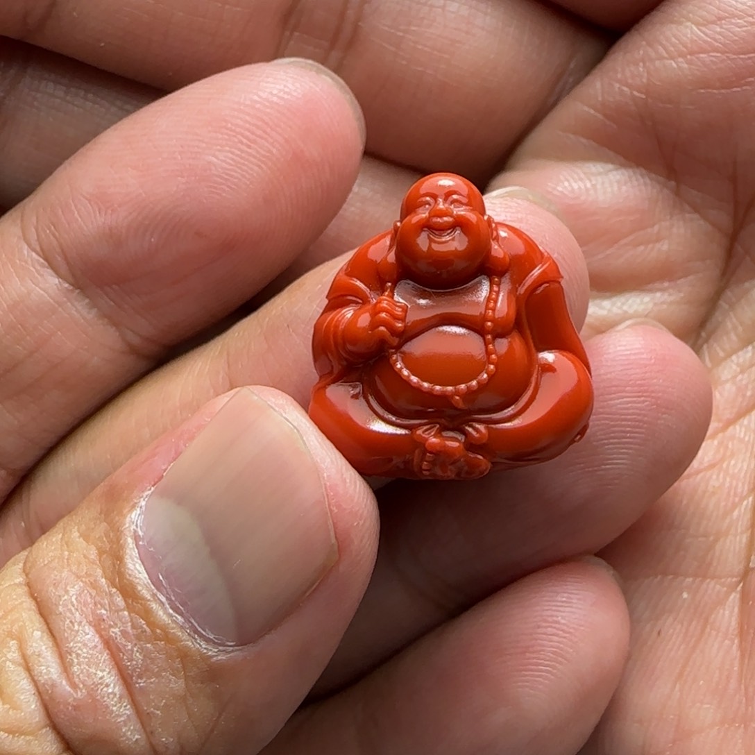 南红玛瑙颈饰未镶嵌狮***0