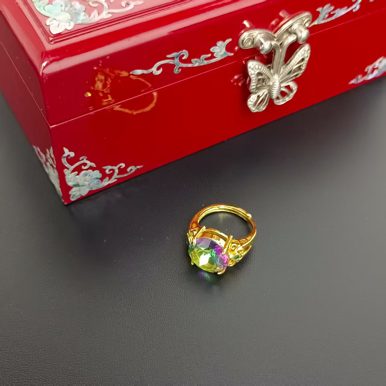 沐静帆234MJF时尚精美男女百搭同款戒指