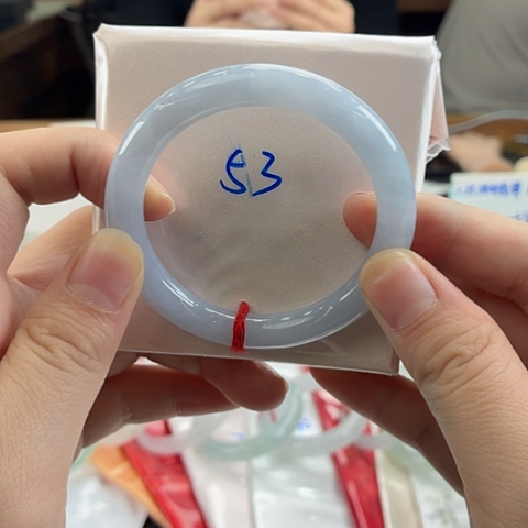 翡翠未镶嵌手镯天然翡翠手镯6号