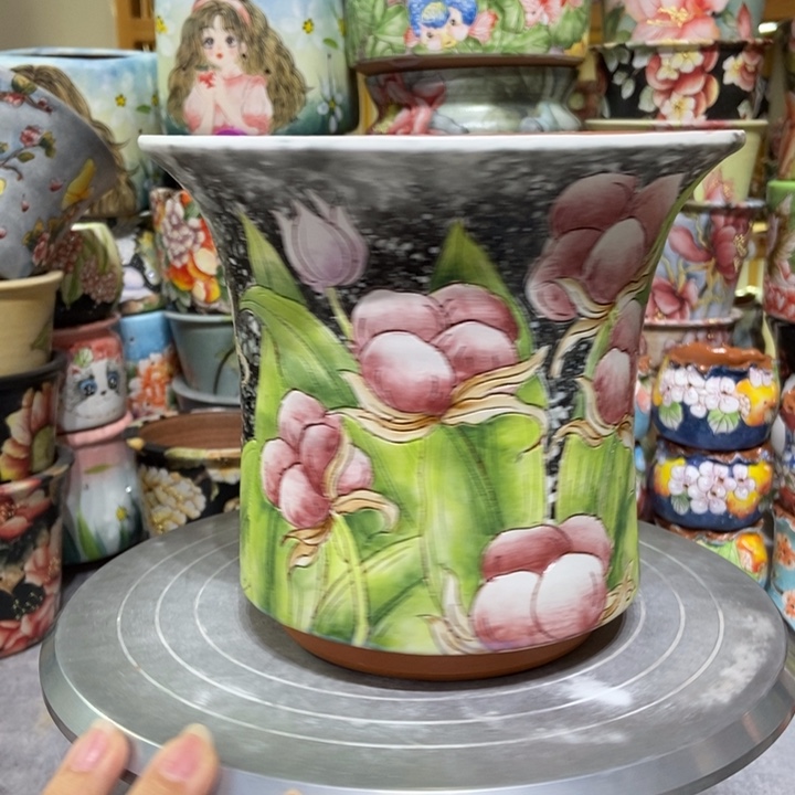 景德镇艺术手绘作品