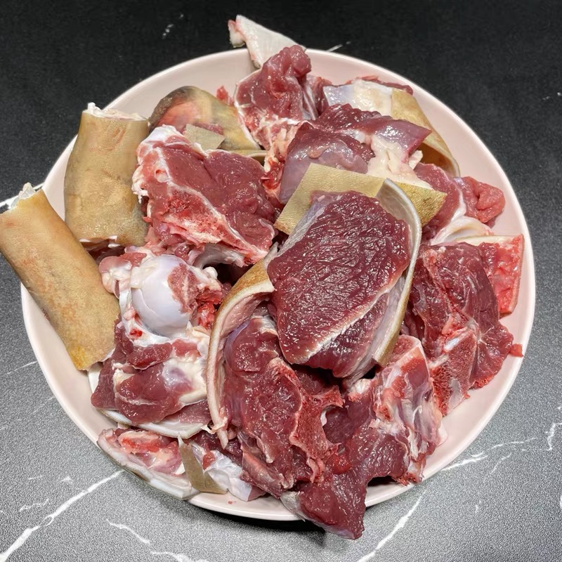 【羊肉块5斤】广西山羊，带骨羊肉块