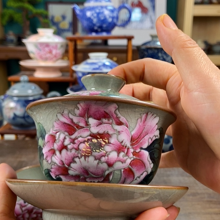 瓷片手工制作工艺精湛等特点