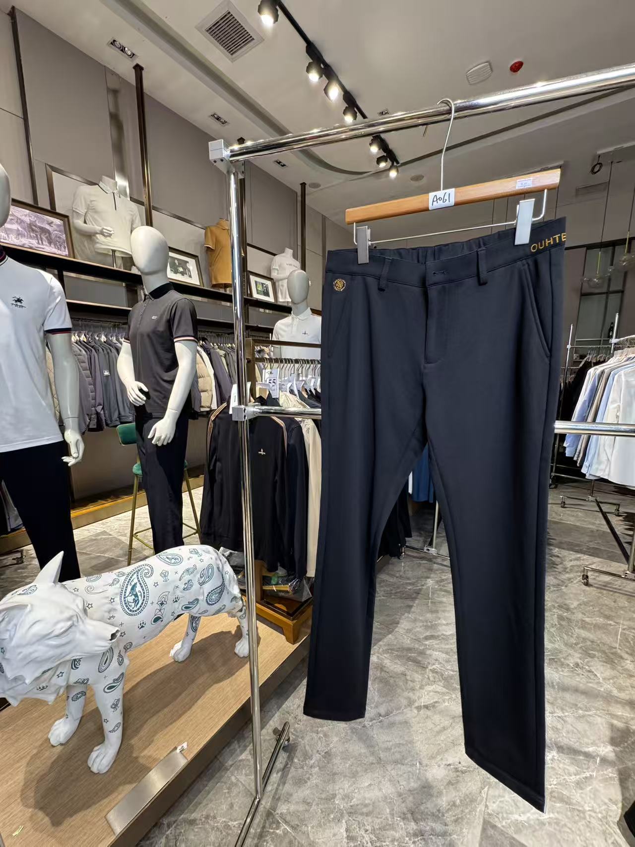 【牙哥夫妇】A061#男装商务休闲裤