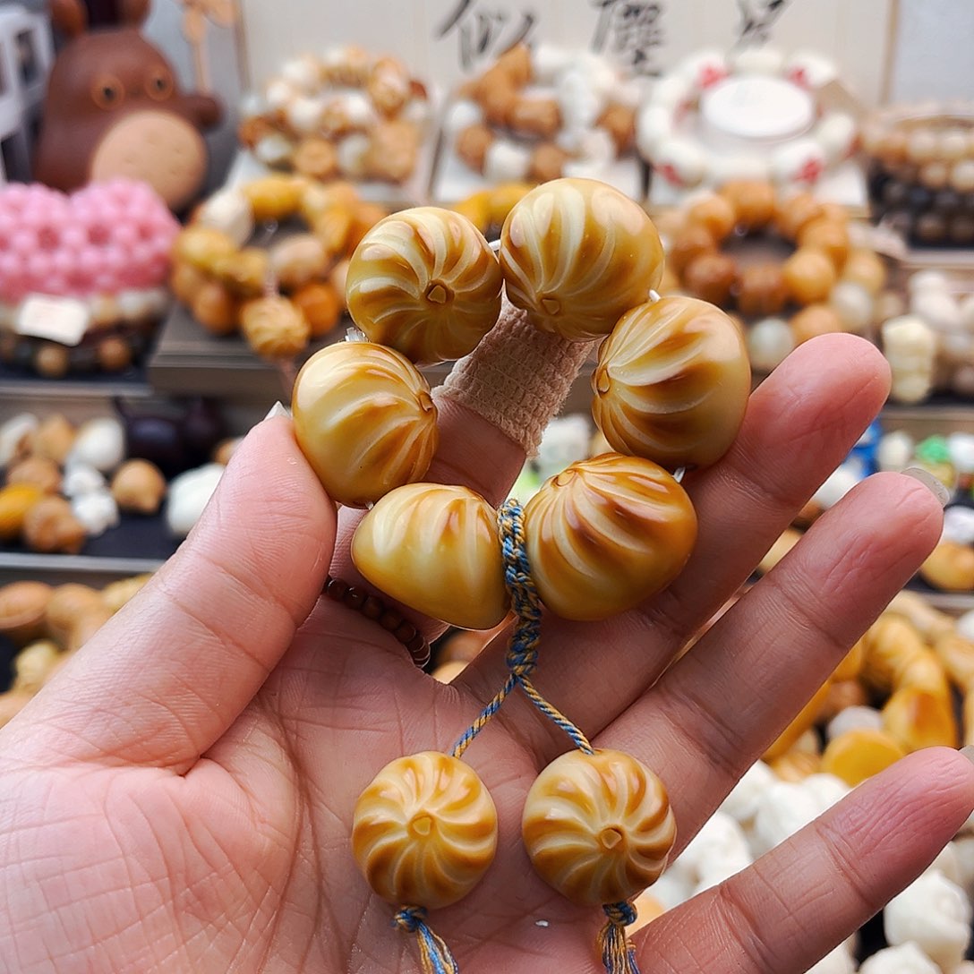 菩提根/象牙果手串包子手捻