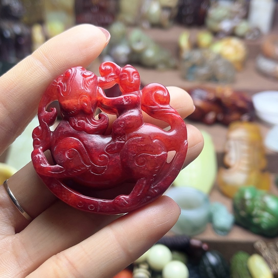 白玉菩提吊坠61。。