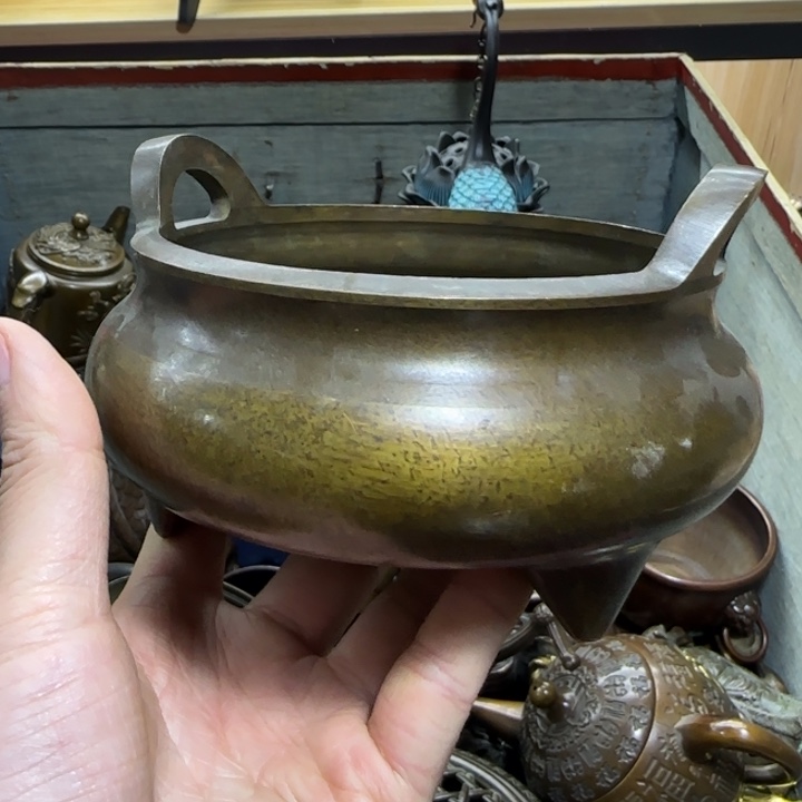 铜器把玩摆件链接