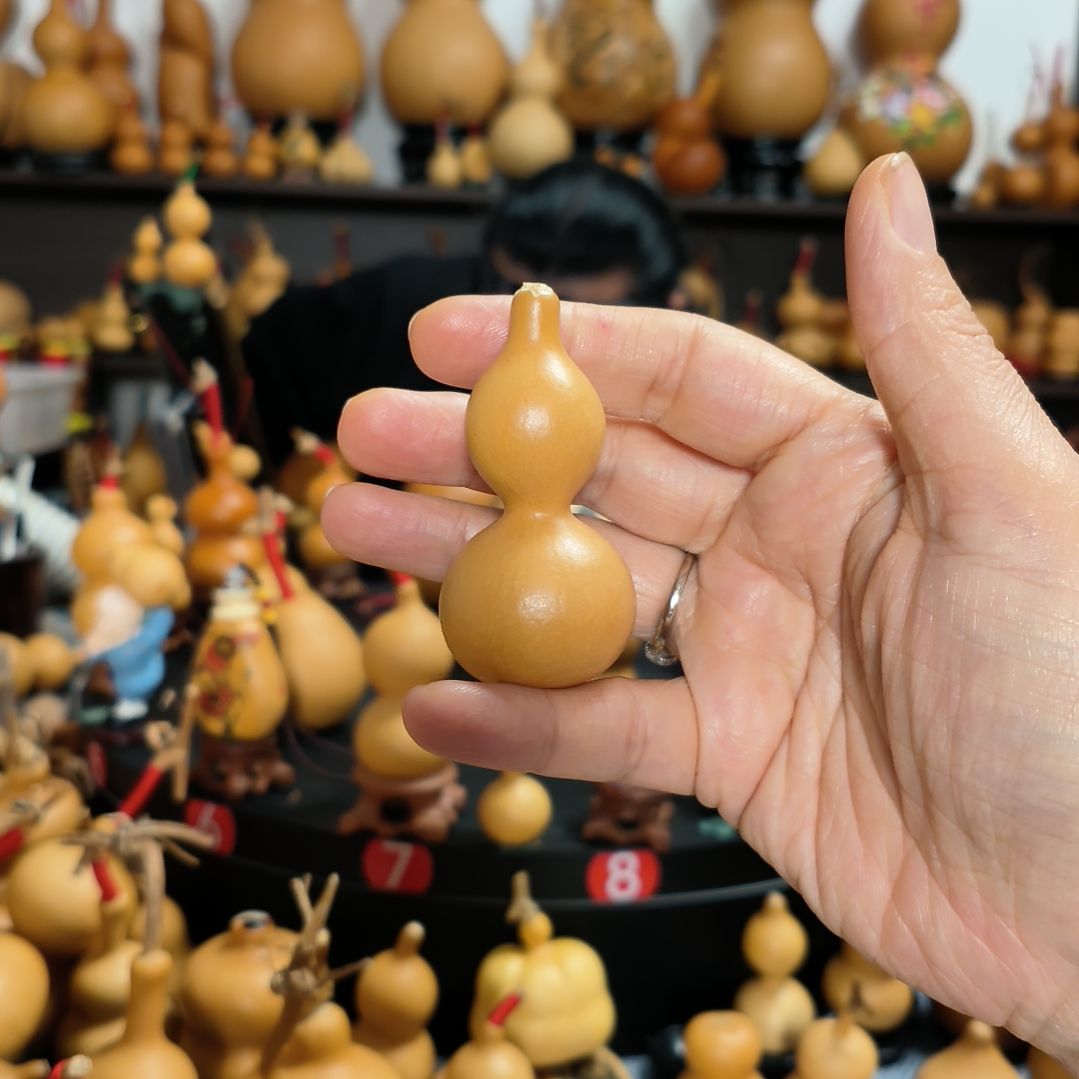 @***L葫芦福禄双全手把件