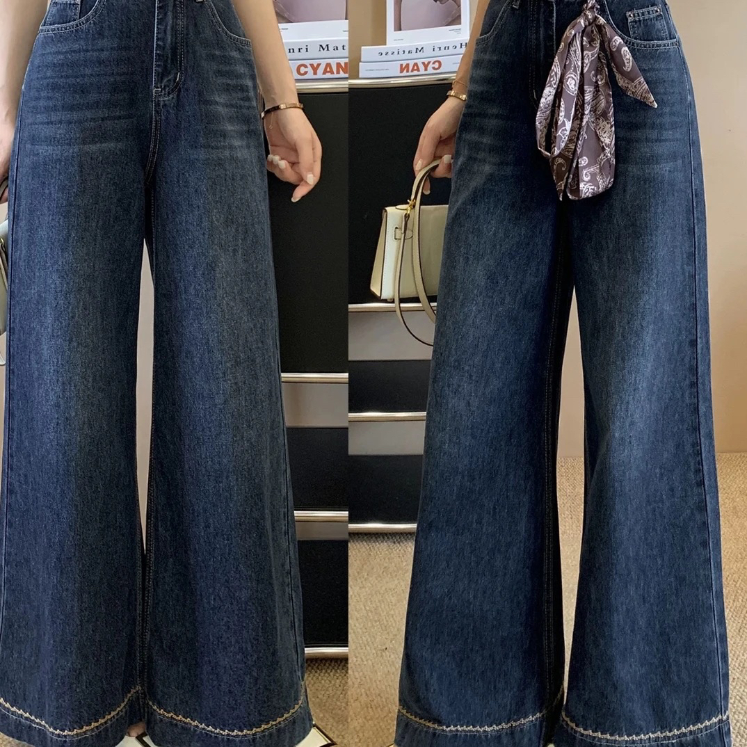 十三行金马南城高货牛仔裤尾货孤品（默认微瑕、绣花）