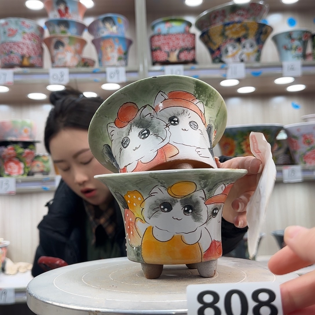 陶摆件瑕疵瑕疵808