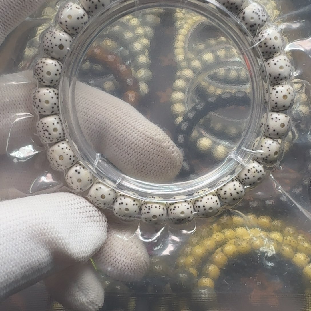 星月菩提吊坠9×8原白