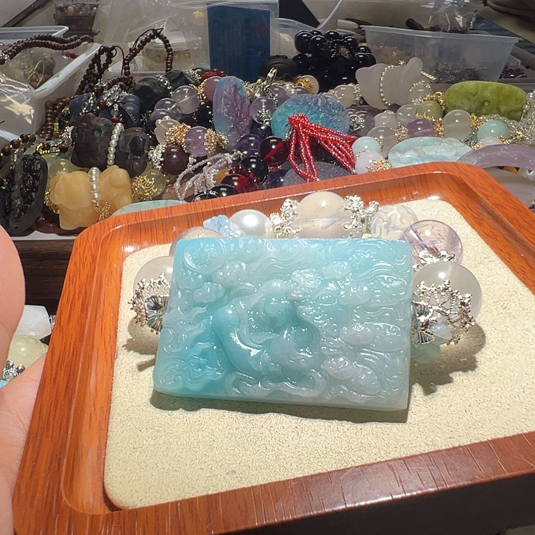 手链14K金镶嵌水晶水晶手链