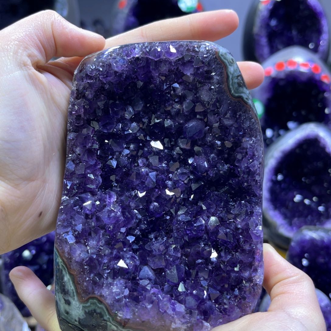 摆件未镶嵌紫晶紫水晶