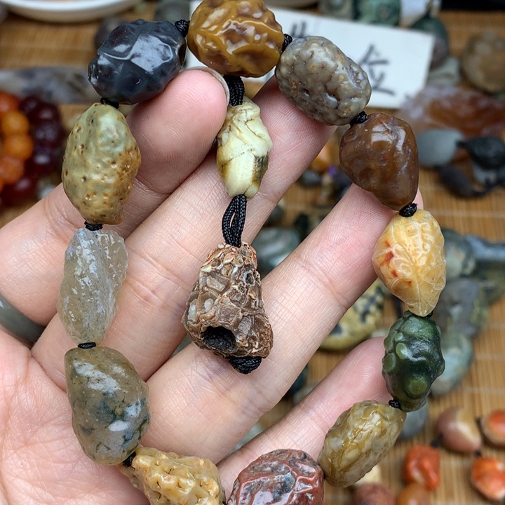 玛瑙/玉髓珠宝半成品未镶嵌古**行